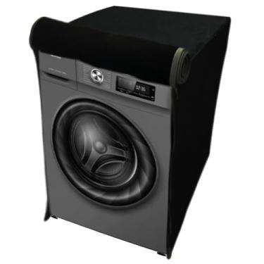 Imagem de CAPA PARA LAVA E SECA HISENSE 13KG WD5Q13 IMPERMEÁVEL FLEX (Preto)