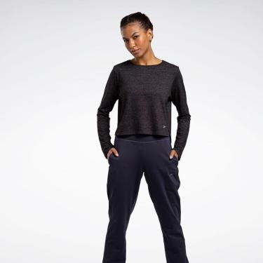 Imagem de Camiseta Reebok Active Cropped Manga Longa Feminina-Feminino