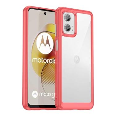 Imagem de Capas Compatível com Moto G73,Caixa de telefone,fino e leve,resistente a riscos,anti-impressão digital e proteção contra queda