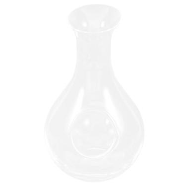 Imagem de Decantador de vinho de vidro para saquê japonês com bolso de gelo, dispensador de saquê gelado para servir garrafas de vinho tinto de 385 ml para bar de festa em casa