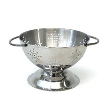 Imagem de R.S.V.P. Coador de escorredor Endurance Kitchen Collection, mini, aço inoxidável perfurado