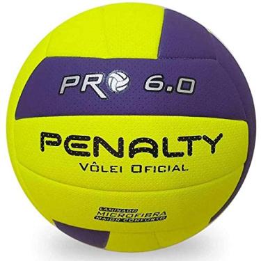 Imagem de Bola Vôlei Penalty PRO 6.0 X Amarela Único