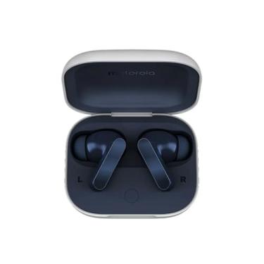 Imagem de Fone de ouvido Sem Fio Bluetooth Motorola Moto Buds Cancelamento de Ruído Ativo - Dark Blue