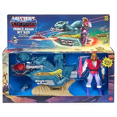 Imagem de Masters of the Universe Origens Jet Sled e Príncipe Adam