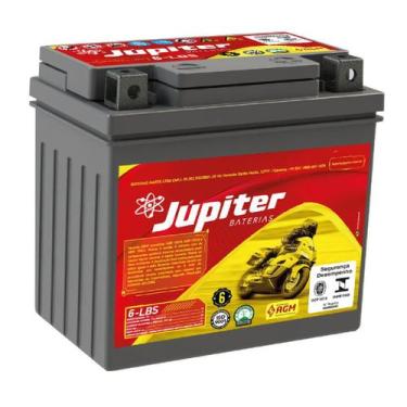Imagem de Bateria AGM Moto Júpiter 12V 6Ah 6-LBS FACTOR PRO YFM 125R RAPTOR 25R 