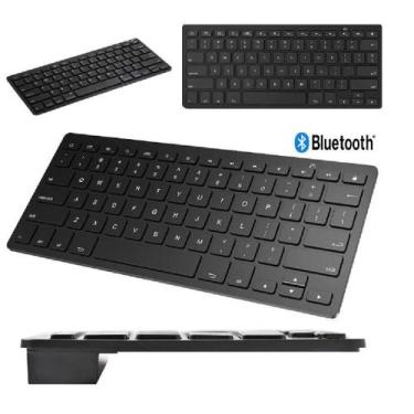 Imagem de Teclado Bluetooth Para Android Samsung Galaxy Preto - B Max