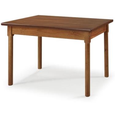 Imagem de Mesa Retangular 4 Lugares em Madeira  Maciça Mv Outlet, Mel