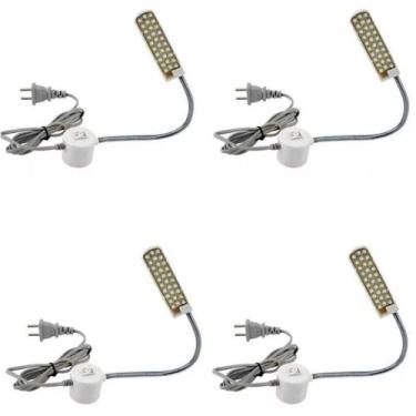 Imagem de Luminaria 30 Leds Haste Flexivel Maquina Costura Bivolt 4 Un - YOKE, B