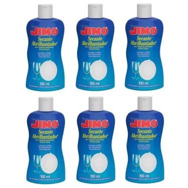 Imagem de Kit 6 Jimo Secante Abrilhantador Louça 100ml Original