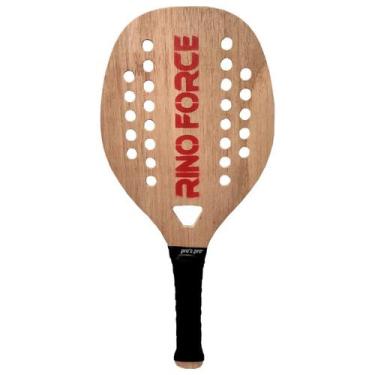 Imagem de Raquete Beach Tennis Madeira - Rino Force