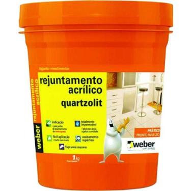 Imagem de Rejunte Acrílico 1kg Palha Quartzolit
