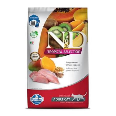 Imagem de Ração Seca ND Tropical Selection Frango, Cerais e Frutas Tropicais par