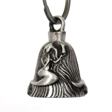 Imagem de Milwaukee Leather MLB9017 "Sereia" Mota Boa Sorte Bell | Chaveiro acessório para motociclistas - Tamanho único