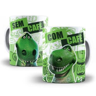 Imagem de Caneca Rex Toy Story Com Café Sem Café Personalizada - Tio da Caneca