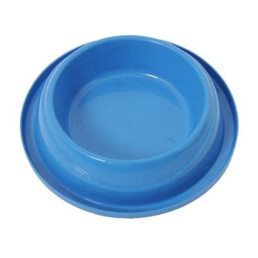 Imagem de Comedouro Alvorada Anti Formigas Azul para Gatos