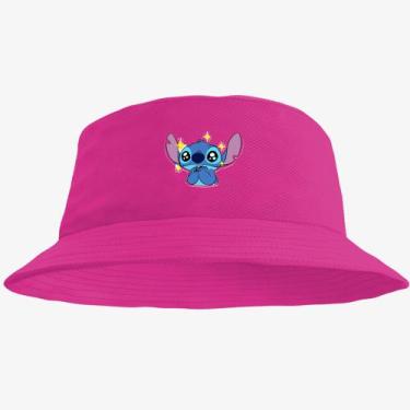 Imagem de Boné Chapéu Bucket Hat Estampado Stitch - MP Moda Masculina, Único, Pi