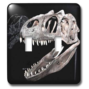 Imagem de 3dRose lsp_16723_2 Chave de boca de dinossauro cabeça e dentes