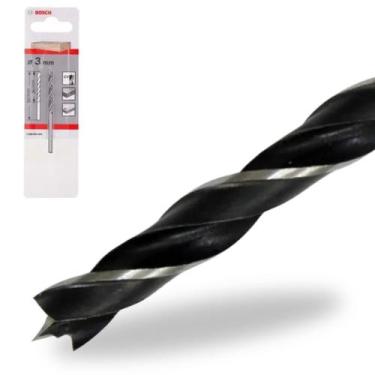 Imagem de Broca em espiral para madeira 3mm bosch