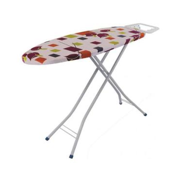 Imagem de Tábua de Passar Metaltec 5001 Estampada, Branco