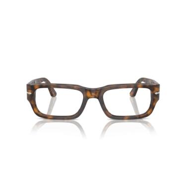 Imagem de Persol Óculos de sol retangulares Po3347v, Lente Havana/Demo marrom, 53 mm