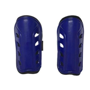 Imagem de Caneleira infantil varias cores vkg esportes, Azul