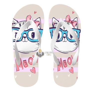Imagem de Chinelo Gato óculos meow - Empório Dutra, 43/44