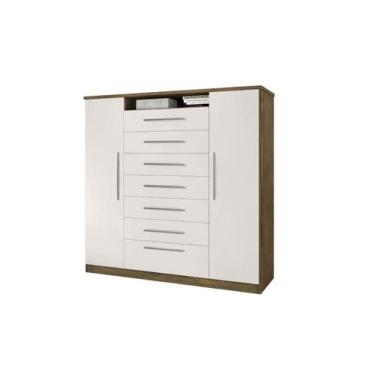 Imagem de Cômoda / Sapateira / Multiuso Organizadora Grande MEG 02 portas e 07 G