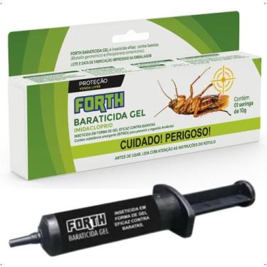 Imagem de Forth Baraticida Gel - Seringa 10g - C/ Trava De Segurança