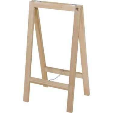 Imagem de Cavalete em Madeira Natural (P) Bel, P