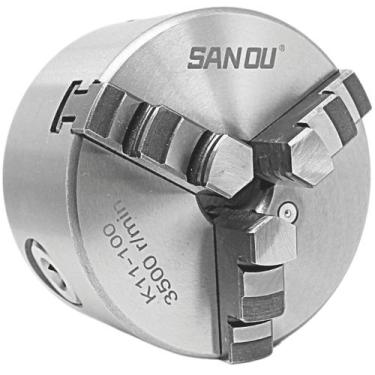 Imagem de Placa para Torno 4" com 3 Castanhas - SAN OU