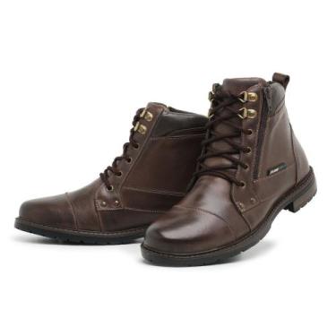 Imagem de Bota Sapato Social Masculino Coturno Botina   (JO400) - MENA INFINITY,