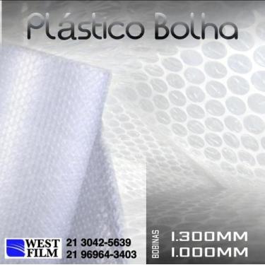 Imagem de Plástico bolha 1,20x100 - West film , 1kg, 100ml