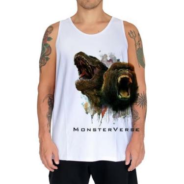Imagem de Camiseta Regata King Kong VS Godzilla 14 - Fabriqueta, XG