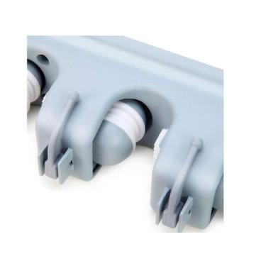 Imagem de Suporte Parede Multiuso Organizador Rodo Vassoura 5 Posições - Occy