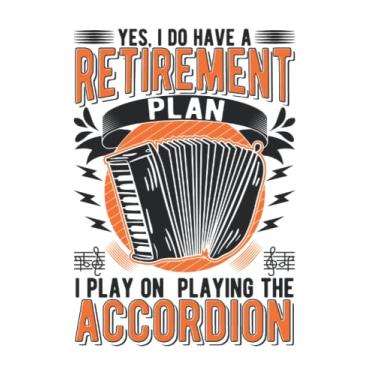 Imagem de Akkordeon Tagesplaner: Akkordeon Retirement Plan Akkordeonist/Kalender 2022 / Wochenplaner Tagesplaner Planer/Planungsbuch To-Do-Liste / 6x9 Zoll / 100 ausfüllbare Seiten