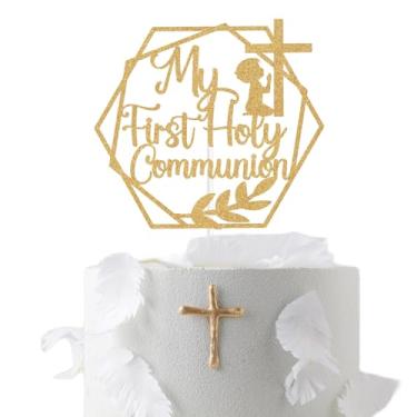 Imagem de My First Holy Communion Cake Topper, Mi Primera Comunion Cake Topper, Wedding, Christening, Baby Shower Party Decorations