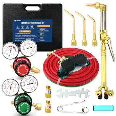 Imagem de MEANLIN MEASURE Kit de tocha de acetileno de oxigênio XJ-687