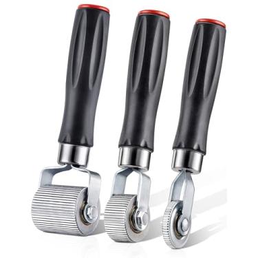 Imagem de LUMITECO Rolo de Costura de Rolo de Amortecimento de Som de Áudio do Carro, Tapete de Redução de Calor de 3 Pacotes, Ferramenta de Isolamento Acústico para Automóveis, Instalação de Aplicação de Amort