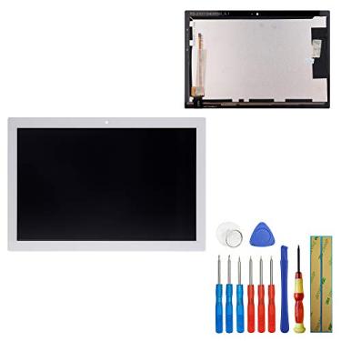 Imagem de Substituição de tela LCD compatível com Lenovo Tab 4 10 polegadas WiFi X304 TB-X304L TB-X304F LCD Touch Screen digitalizador conjunto completo branco