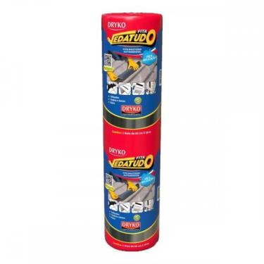 Imagem de Fita Multiuso Dryko Vedatudo Aluminio 60Cm X 10M - Marca não Definida