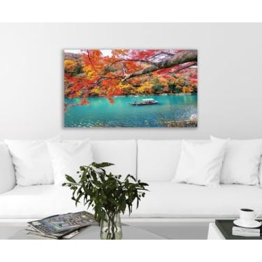 Imagem de Quadro Para Sala Hall Recepção Decoração Tela Canvas Grande Cor Borda Infinita