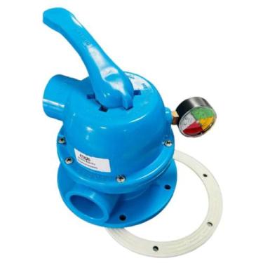 Imagem de Valvula completa netuno para filtros de 6 furos universal
