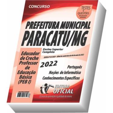 Imagem de Apostila Paracatu Mg - Professor De Educação Básica (Peb I) - Curso of