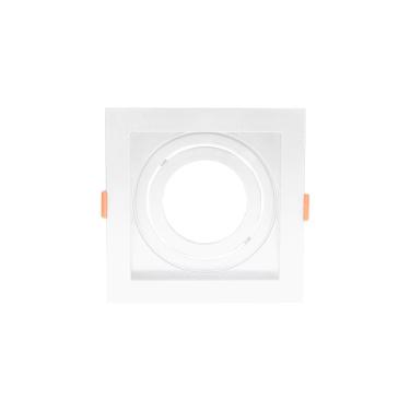 Imagem de Spot De Embutir Recuado Blumenau Clean Para Lâmpada Par 20 E27 Quadrado Bivolt