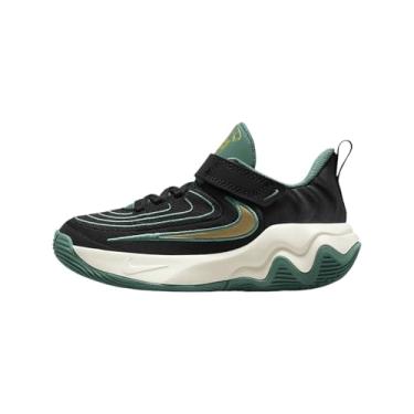 Imagem de Nike Tênis infantil Giannis Immortality 4 (HV9128-001, preto/bicosteiro/marfim pálido/dourado metálico), Preto/bicosteiro/marfim claro/ouro metálico, 11 Little Kid