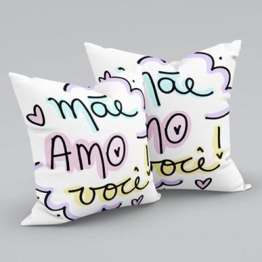 Imagem de Almofada Cheia Dia das Mães Homenagem Mãe Presente 01 Peça - MANIA DE 