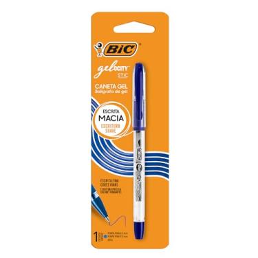 Imagem de BIC, Caneta em Gel, Gelocity, Ponta Fina, Azul, 1 Unidade