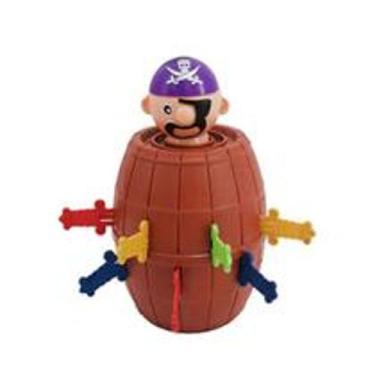 Imagem de Brinquedo Jogo Barril Pula Salta Pirata Criança Infantil - Banana Toys