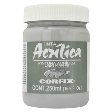 Imagem de Tinta Acrílica Color Corfix 250ml G1 - 80300, 131 - GRIS NEUTRO