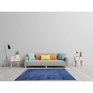 Imagem de Tapete Para Quarto,sala,escritório 2,00 X 3,50 Antiderrapante (Azul)